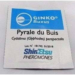 Phéromone longue durée Ginko buxus contre Cydalima perspectalis