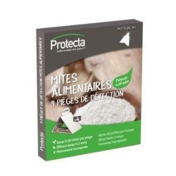 Pièges englués avec phéromone pour la détection des mites alimentaires